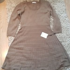 Calvin Klein Taupe dress